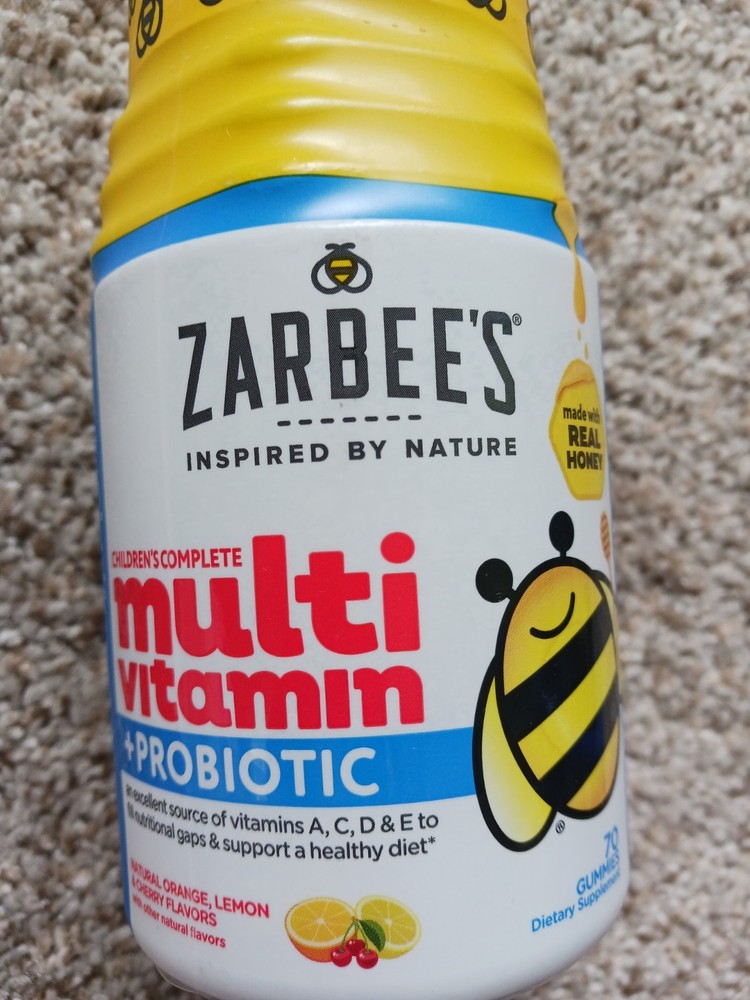 Zarbee’s Children’s Complete Multivitamin + Probiotic 70 Gummies