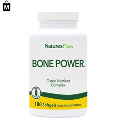 Pack of 2 – Bone Power Calcium Softgels – 180 Count Each, Natural Nutrients