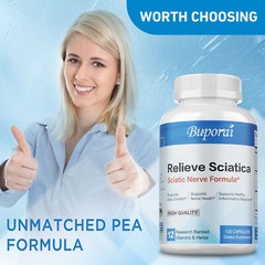 Relieve Sciatica – Pain Relief and Inflammation Support, Enhance Immune