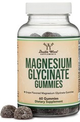 Magnesium Glycinate Gummies (400mg per Serving, 30 Day Supply, Grape Flavored)