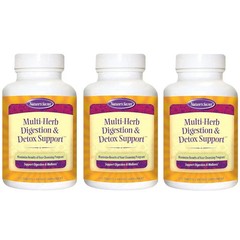 Nature’s Secret Multi-Herb Digestion & Detox Support 275 Tablets Each (Pack of 3