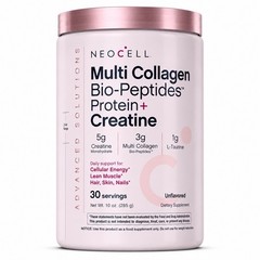 NeoCell Collagen Powder with Creatine 10 Oz Beauty Support
