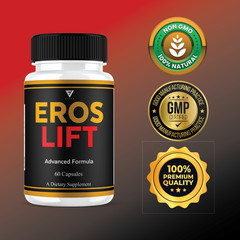 (3 Pack) Eros Lift Capsules, ErosLift Max Performance Supplement (180 Capsules)