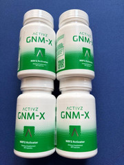 4 x ACTIVZ GNM-X Nrf2 Activator, Genetic Cellular Defense Well-Being, EXP 2027
