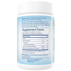 SlowMag Muscle Heart Magnesium Calcium Supplement Raspberry Lemon Flavor 4oz