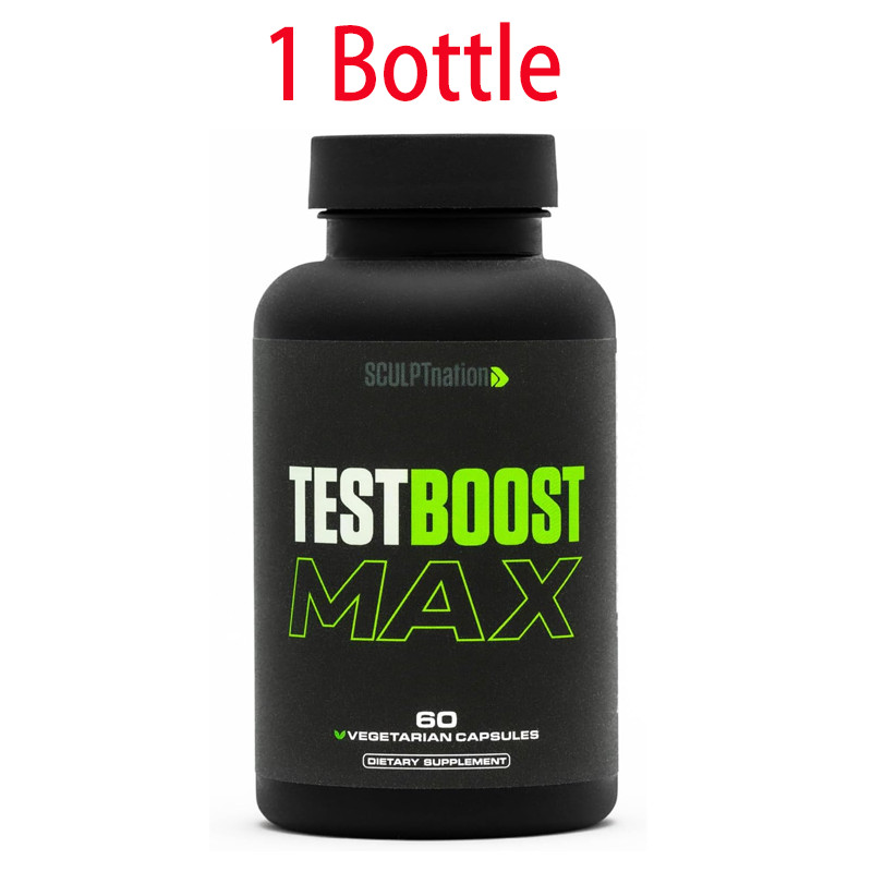 1-3PCS Nation Sculpt by V Shred Test Boost Max -Testosterone Supplement for Men