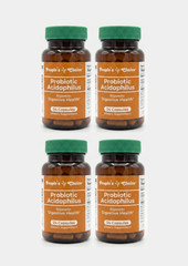 People’s Choice Probiotic Acidophilus 24 Capsules 4Pack Digestive Health