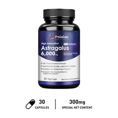 Astragalus Capsules 6000mg – Bioperine, Enhance Energy & Endurance Immune System