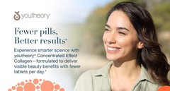Collagen + Biotin Youtheory 6000mg skin, hair & nail 390tablets **FAST SHIPPING