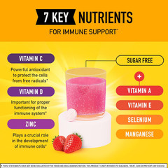 Vitamin C 1000Mg (Per Serving) – Airborne Very Berry Effervescent Tablets (36 Co