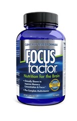 Focus Factor Original, 90 Count-Brain Health Supplement With Vitamin B6,B12,D