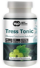 Bhringraj, Curry Leaves and Amla Fruit in (50:25:25), Hair Supplement, 300 pills