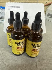 NEW Banana Drops Dietary Supplement 2oz (5 Pack) BB 11/2026
