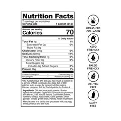 Keto & Paleo Bone Broth Packets – Fast Track, 16g Protein
