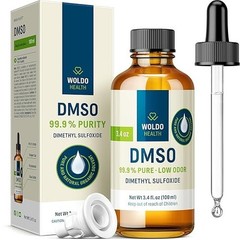 WoldoHealth DMSO 99.9% Pharmaceutical Grade 3.38 oz – FT-IR Verified Dimethyl Su