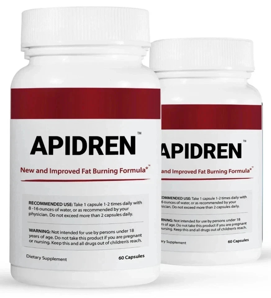 Apidren, formula to help you burn fat-60 Capsules – Free Ship | Pack of 1