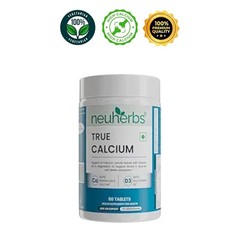 Neu.herbs Calcium D3 Magnesium Tablets Bone Support 60