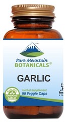 Garlic Capsules 500mg – 90 Veggie Capsules with Organic Garlic Bulbs – Vegan …