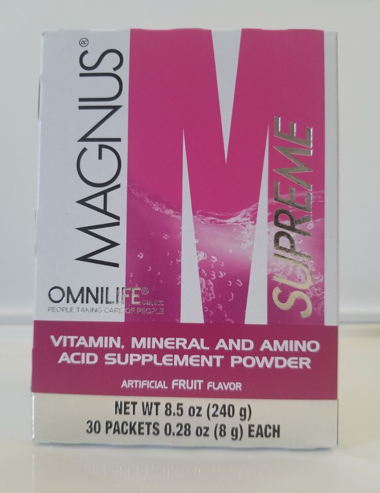 Magnus Supreme | OML | Vitamin, Mineral & Amino Acid Supplement Powder 30packet