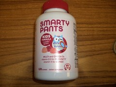 Smarty Pants Kids Formula Multi And Omega 3s Cherry Berry Vitamins 120 Gummies