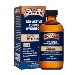 Sovereign Copper Bio-Active Copper Hydrosol 4oz Joint Bone Hair Skin