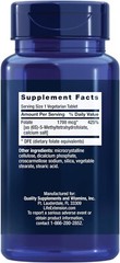 Optimized Folate L-Methylfolate 1700 mcg DFE, 100 vegetarian tablets