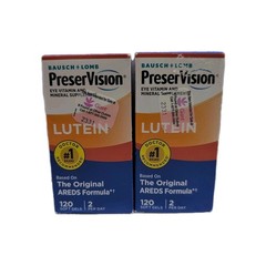 (2) Preservision AREDS Eye MultiVitamin With Lutein – 120 Softgels 09/2026