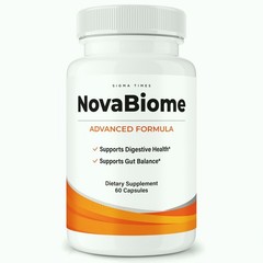 NovaBiome Capsules – Official Formula for Digestive Balance and Gut Health 60ct