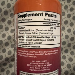 Joint Support Supplement with UC-II® & TamaFlex® – Collagen, Turmeric & Tamarind