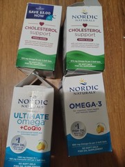 Omega Natural Nordics Bundle4 CholesterolSupport Omega3 And Ultimate Omega CoQ10