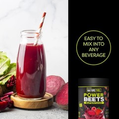 SlimFast Power Beets: Antioxidant-Rich Mixed Berry Supplement, 15.2 oz Canister