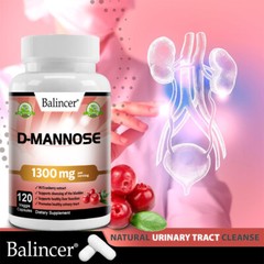 D-Mannose 1300 Mg With Cranberry Extract – Urinary Tract, Bladder Health