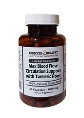 360 Circulation Support with Turmeric Capsules – Nitric Oxide, Blood Flow Boost
