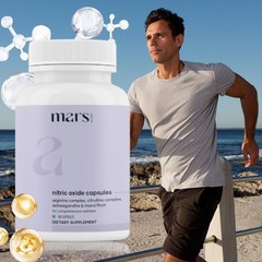 Mars Nitric Oxide Capsules Pack Of 2 – Supports Energy, Circulation & Muscle Rec