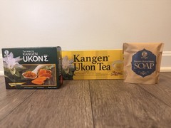 Enagic Ukon Bundle NEW – Sigma Capsules 18bxs Tea 3bx Honey Soap 12 Bars
