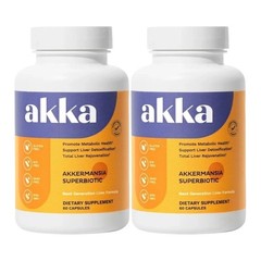 AKKA Premium Liver Cleanse Detox & Repair Superbiotic,Milk Thistle,Gut Health