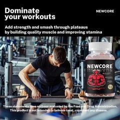 NewCore Gummies designed for Men, NewCore Advanced Male Health Support 60 Gummie