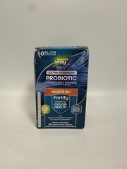 Nature’s Way Fortify Extra Strength Adult 50+ Daily Probiotics 30Ct EXP 08/2026