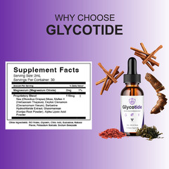 (5 Pack) GlycoTide Advanced Blood Support, Glyco Tide Daily Health Drops (10oz)