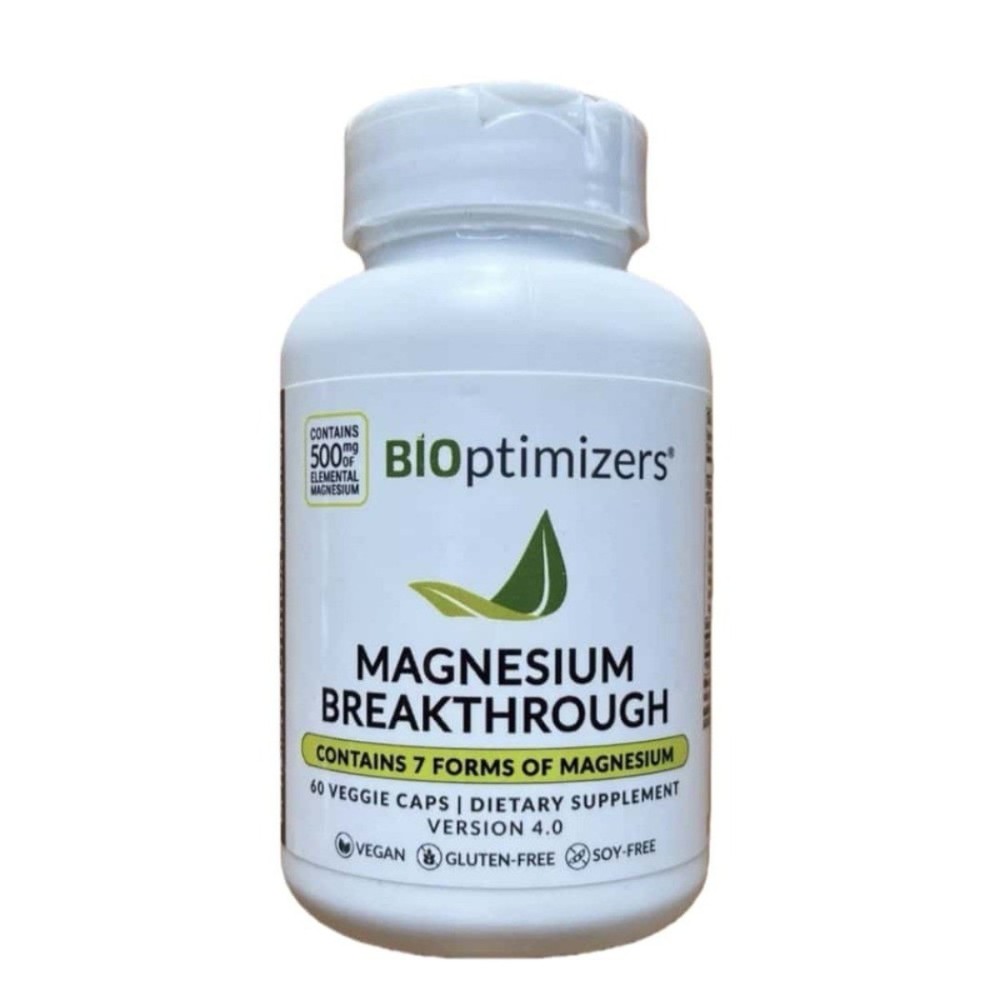 7 Magnesium Breakthrough all Bioptimizers essential forms – 60 capsules 250mg ea