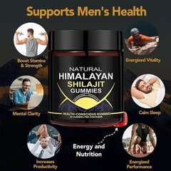Pure 100% Himalayan Organic Shilajit Gummies Shilajit Resin Natural Supplement /
