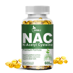 NAC (N-Acetyl Cysteine) 600mg Supports Antioxidant Detoxifying Lung Health 120Ct