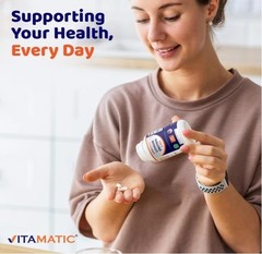 Vitamatic Lithium Orotate 5mg, 240 Veggie Capsules, Non-GMO, Gluten Free.