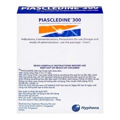 3 X Piascledine 300mg Anti-rheumatic Osteoarthritis Joint-pains Hip Knee 30 Caps