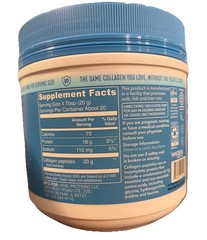 2x Vital Proteins Collagen Peptides, Unflavored Powder, 14.29 oz, Exp 05/13/2029