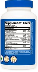 Nutricost Vitamin B Complex 460mg 120 Capsules High Potency Dietary Supplement
