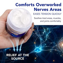 Extra Strength Neuropathy Relief Cream – Relief for Feet Hands Legs Toes Back…