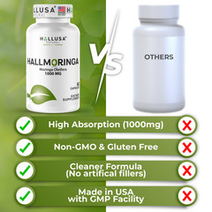 HALLMORINGA 1000 MG – Superfood Supplement Skin Health & Immune Support – 60