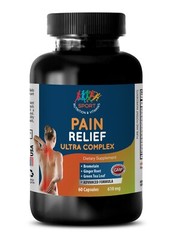 Back Pain Relief – PAIN RELIEF ULTRA 610MG – energy pills 1 Bottle 60 Capsules