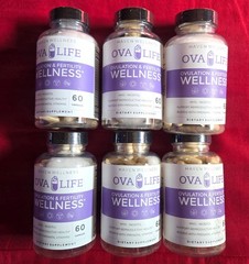 6 Ovulation & Fertility Pregnancy Conception Aid Capsules 6 Bottle Prenatal Lot